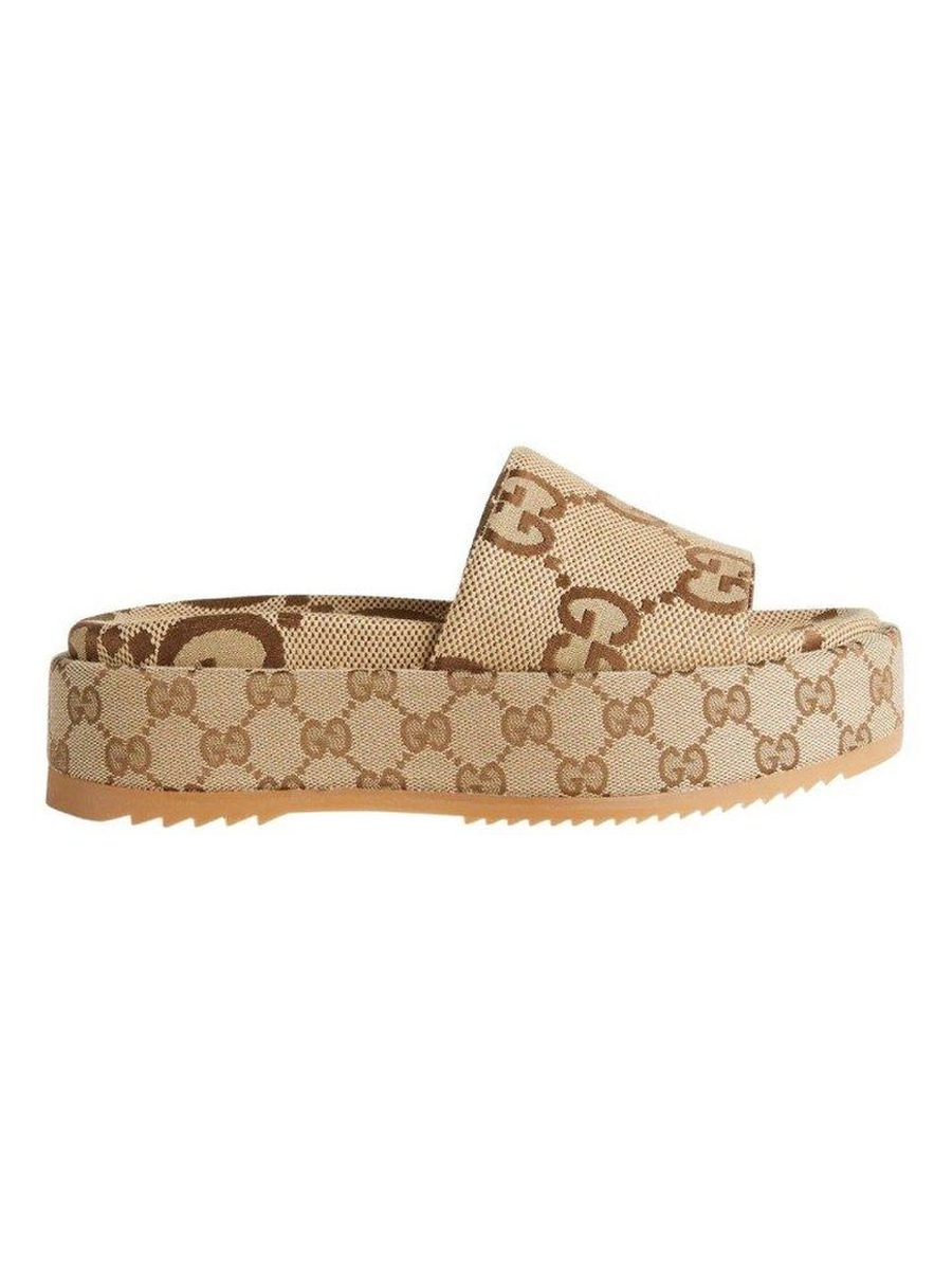 Platform Slide Sandal