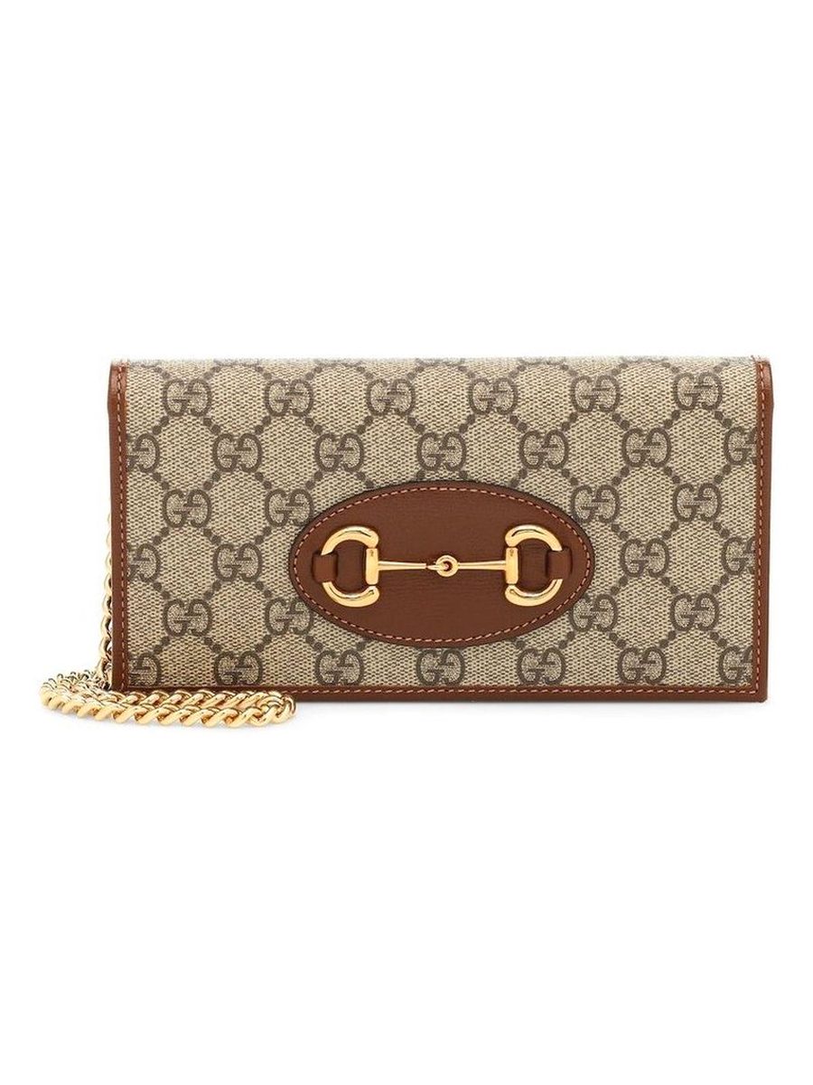 Gucci Horsebit 1955 Wallet With Chain