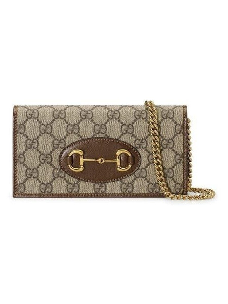 Gucci Horsebit 1955 Wallet With Chain