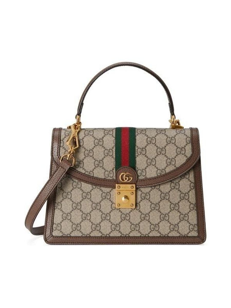 Ophidia Top Handle Bag