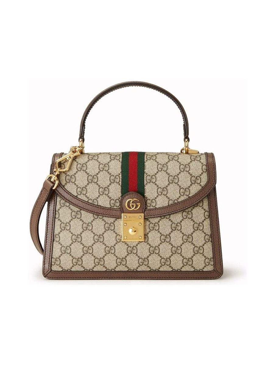 Ophidia Top Handle Bag