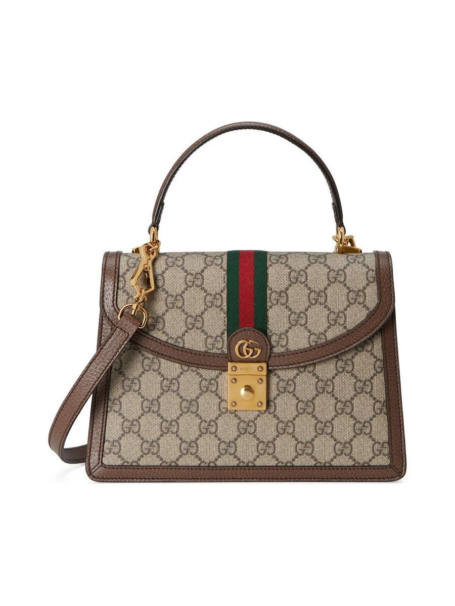 Ophidia Top Handle Bag