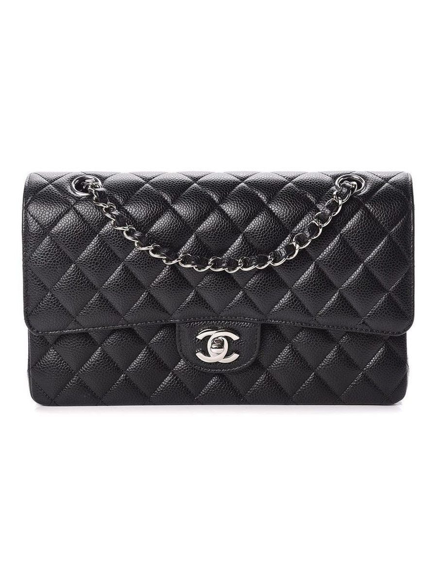 Medium Classic Double Flap Bag Lamb skin