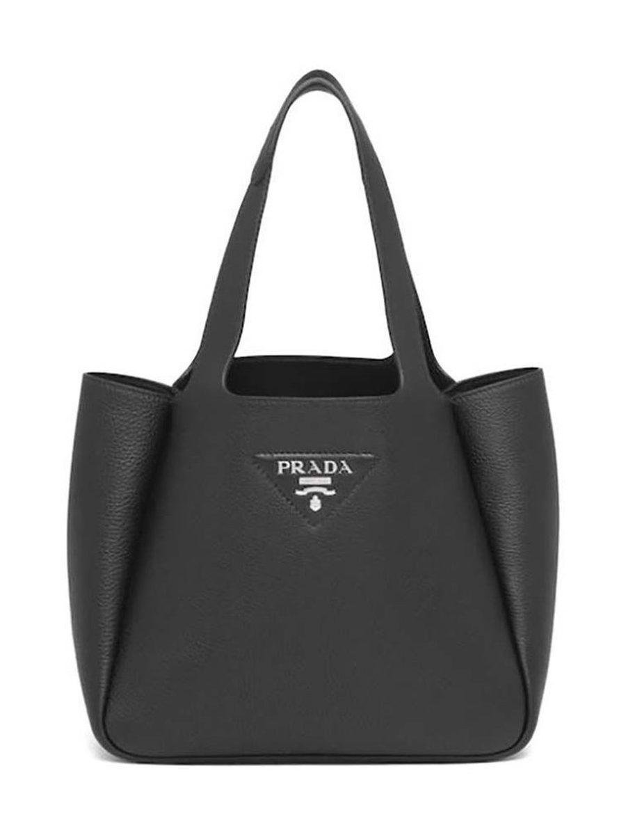 Leather tote