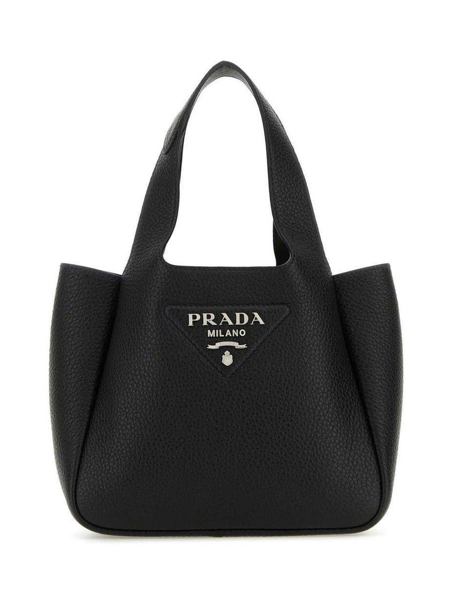 Leather tote