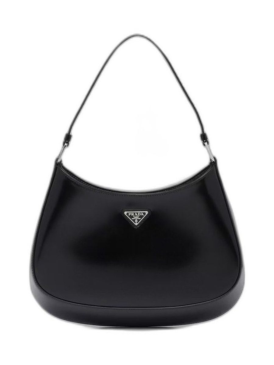 Prada Cleo brushed leather shoulder bag