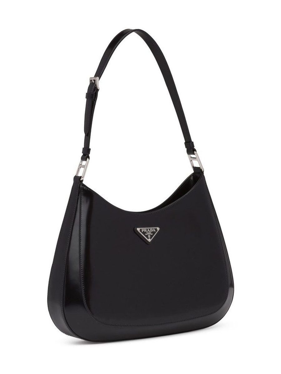 Prada Cleo brushed leather shoulder bag