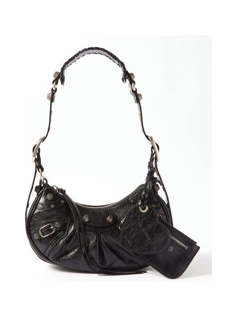 Le Cagole XS leather shoulder bag