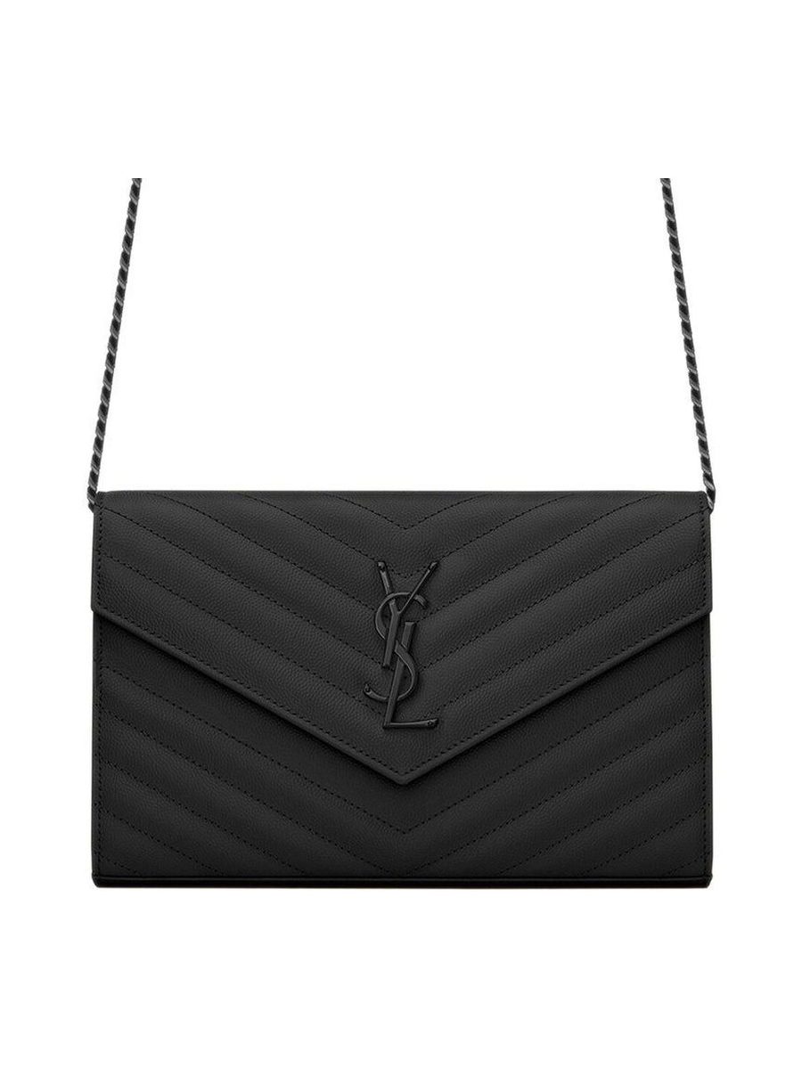 CHAIN WALLET BAG ALL BLACK