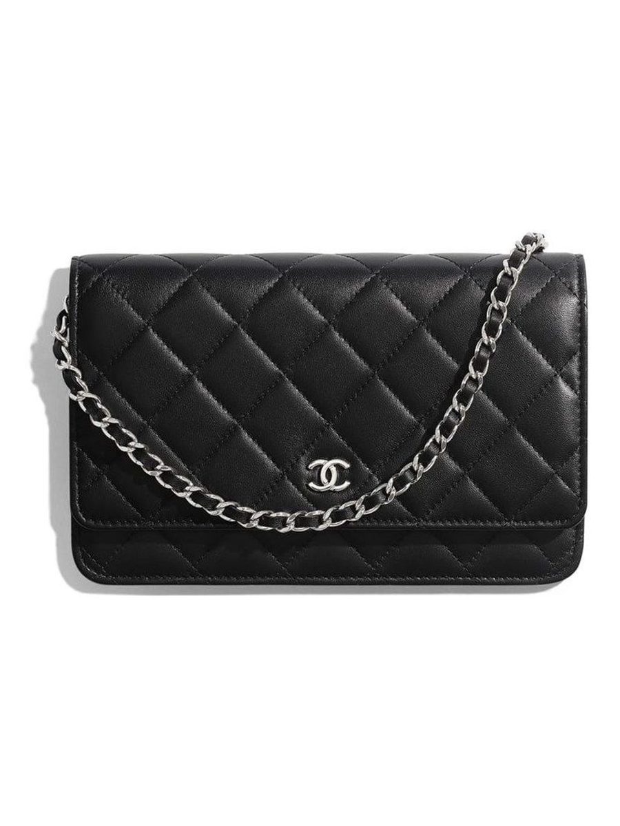 Chanel Wallet on Chain Caviar skin