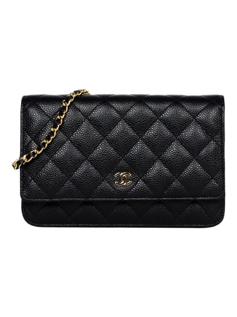 Chanel Wallet on Chain Caviar Skin
