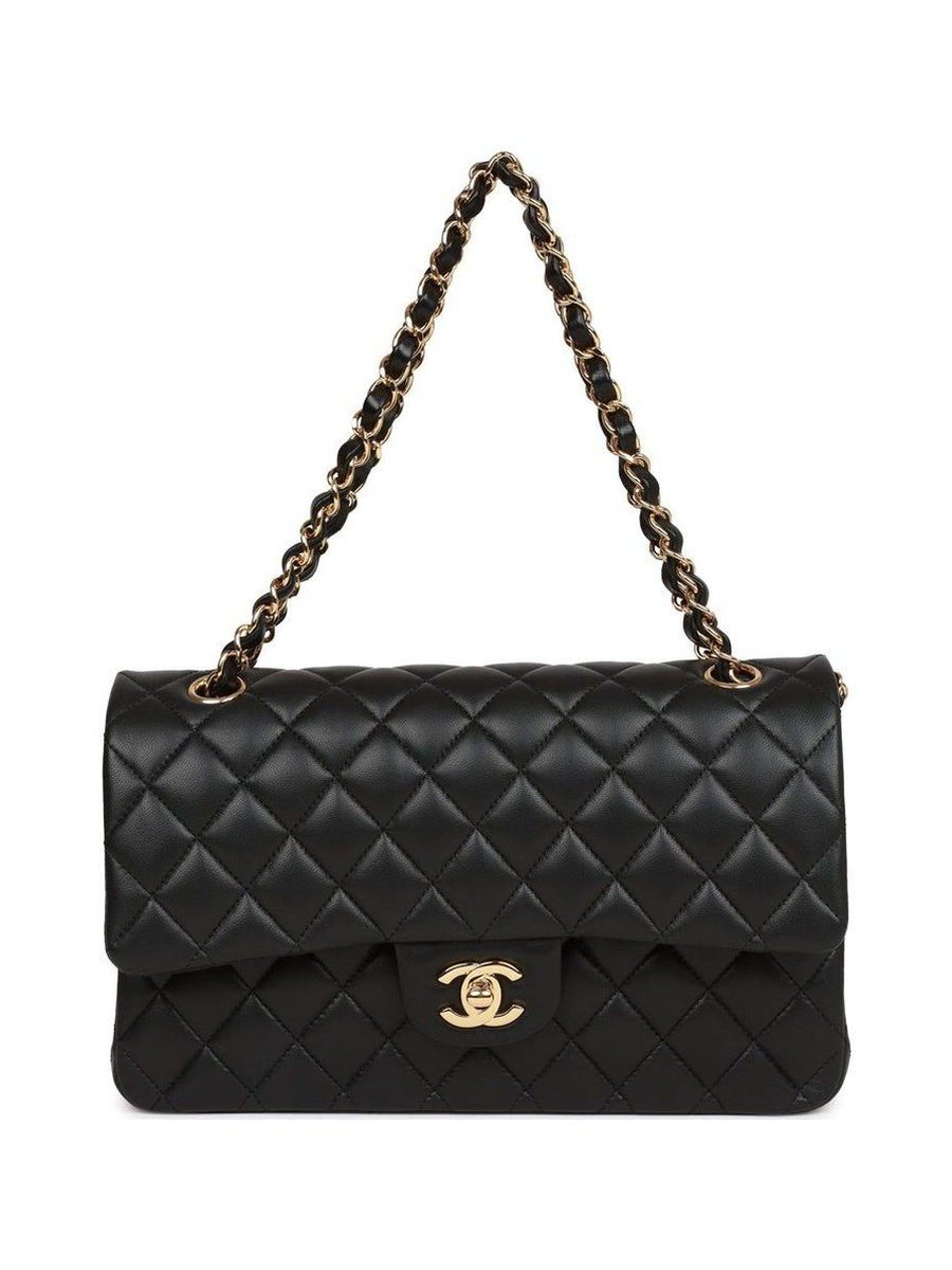 Medium Classic Double Flap Bag Lamb skin