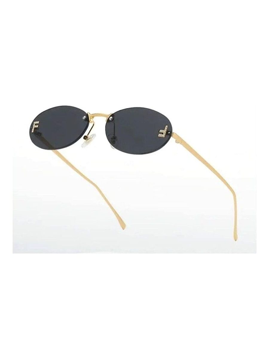 FENDI First Oval Sunglasses