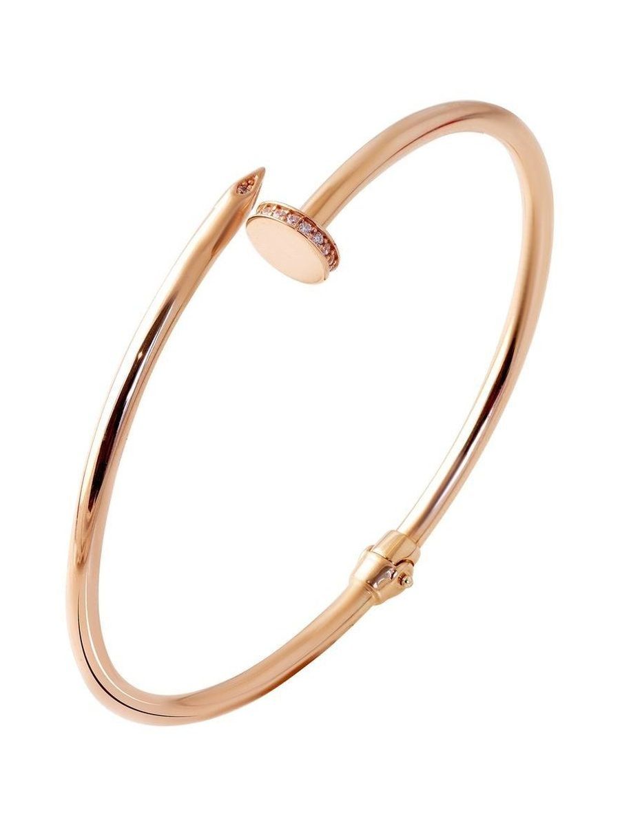JUSTE UN CLOU BRACELET PINK WITH DIAMOND